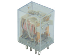 RELAY ΜΕΣΑΙΟ 2P 230V AC SOLDER SMET-2220AT G/SAN