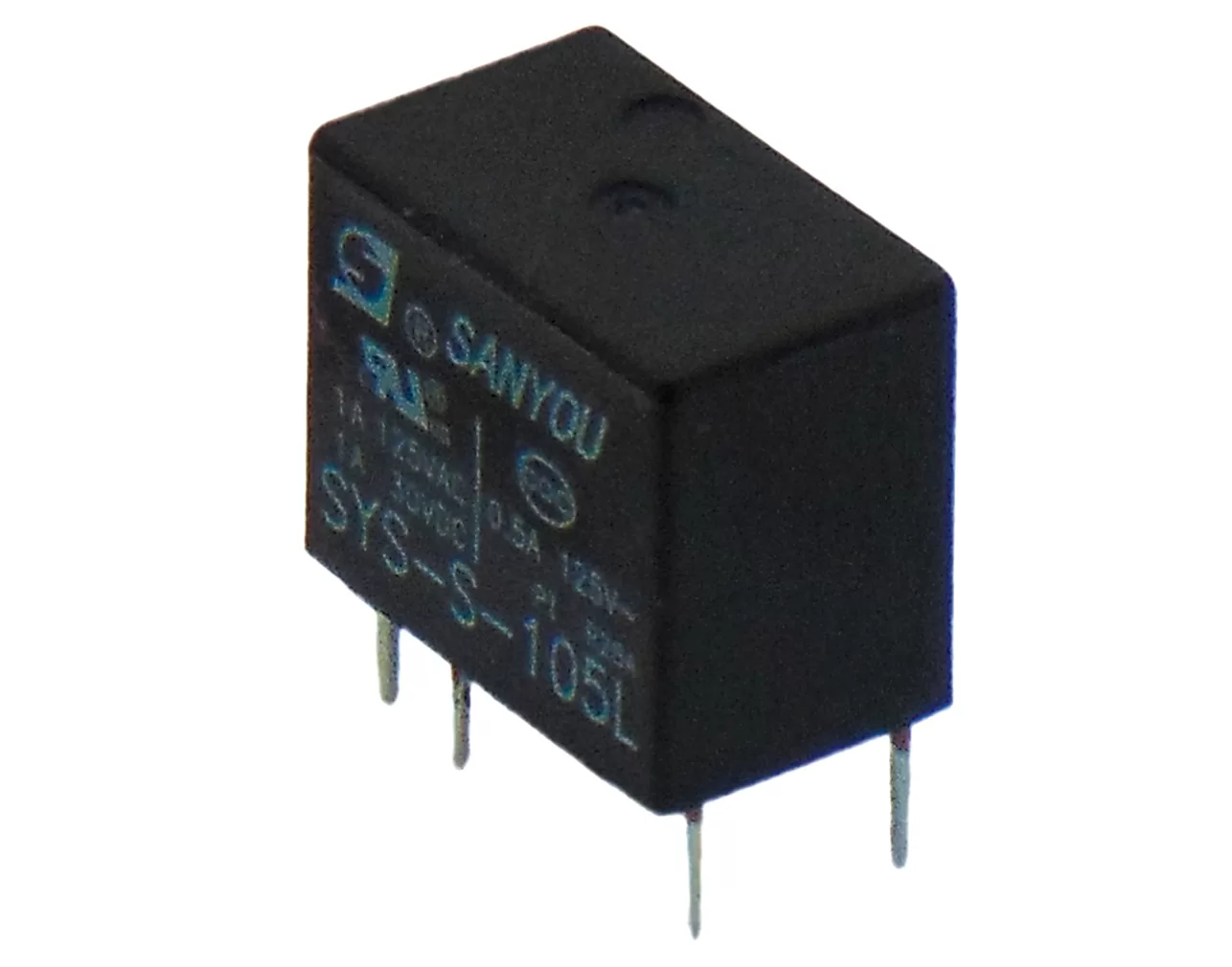 RELAY SUBMINIATURE 1P 5V DC 1A SYS-S-105L G/SAN 3 RELAY SUBMINIATURE 1P 5V DC 1A SYS-S-105L G/SAN