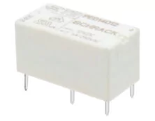 RELAY MINI 1P 12V DC 5A PCB PE014012 TYC