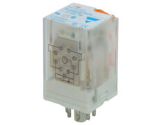 RELAY ΤΥΠΟΥ ΛΥΧΝΙΑΣ 8P 24V AC ΜΕ LED RCP RGN