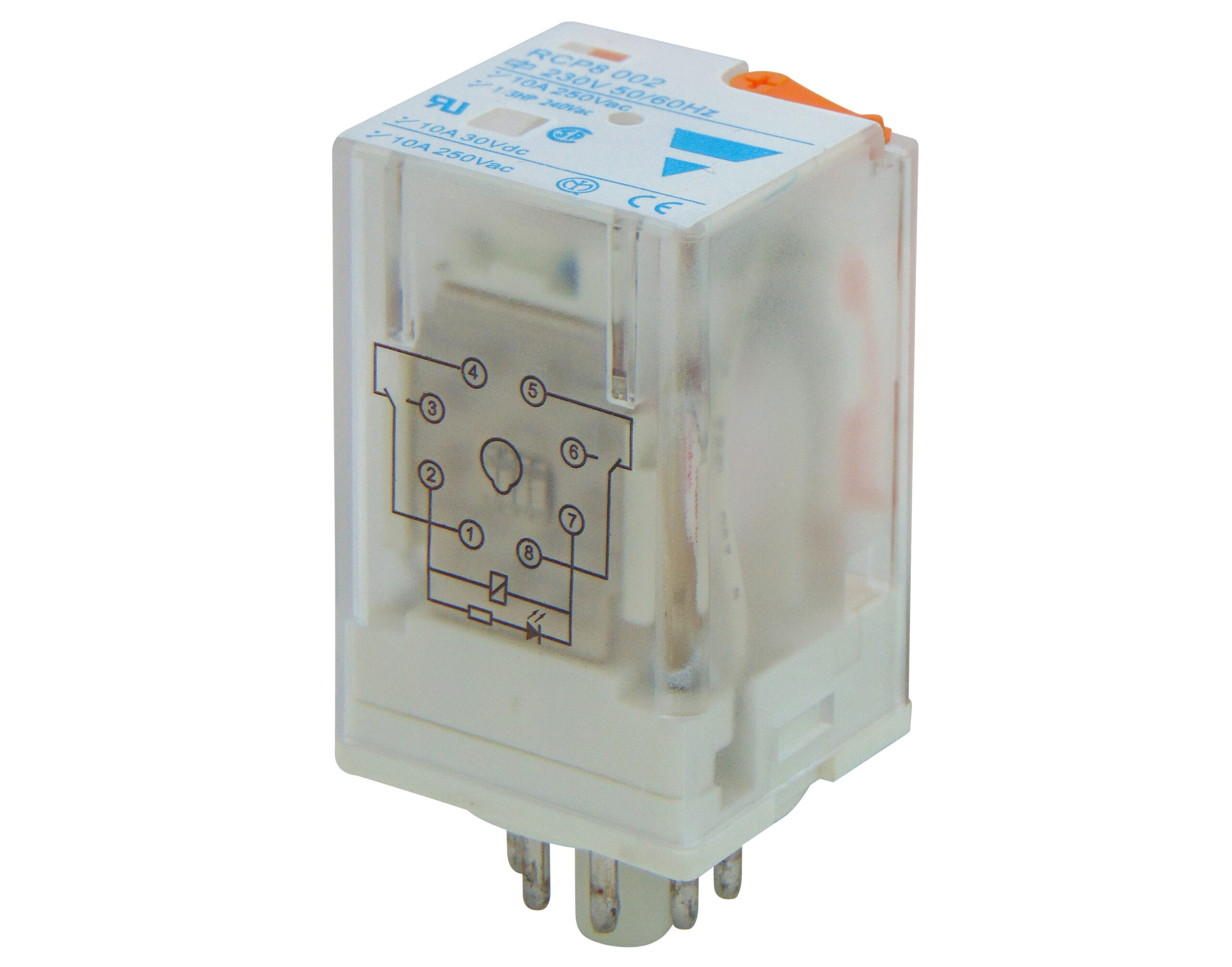 RELAY ΤΥΠΟΥ ΛΥΧΝΙΑΣ 8P 24V AC ΜΕ LED RCP RGN 3 RELAY ΤΥΠΟΥ ΛΥΧΝΙΑΣ 8P 24V AC ΜΕ LED RCP RGN