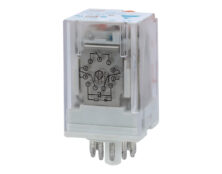 RELAY ΤΥΠΟΥ ΛΥΧΝΙΑΣ 11P 24V AC ΜΕ LED RCP RGN