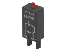 LED MODULE ΚΟΚΚΙΝΟ 6-24VDC ΜΕ ΔΙΟΔΟ (A1+A2-) ΒΑΣΗΣ RELAY ES15/35/50 TYPE 42 ERSCE 2 LED MODULE ΚΟΚΚΙΝΟ 6-24VDC ΜΕ ΔΙΟΔΟ (A1+A2-) ΒΑΣΗΣ RELAY ES15/35/50 TYPE 42 ERSCE 1
