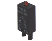 LED MODULE ΚΟΚΚΙΝΟ 110-230VAC/DC ΒΑΣΗΣ RELAY ES15/35/50 TYPE 92 ERSCE
