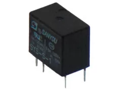 RELAY SUBMINIATURE 1P 24V DC 1A SYS-S-124L G/SAN 1