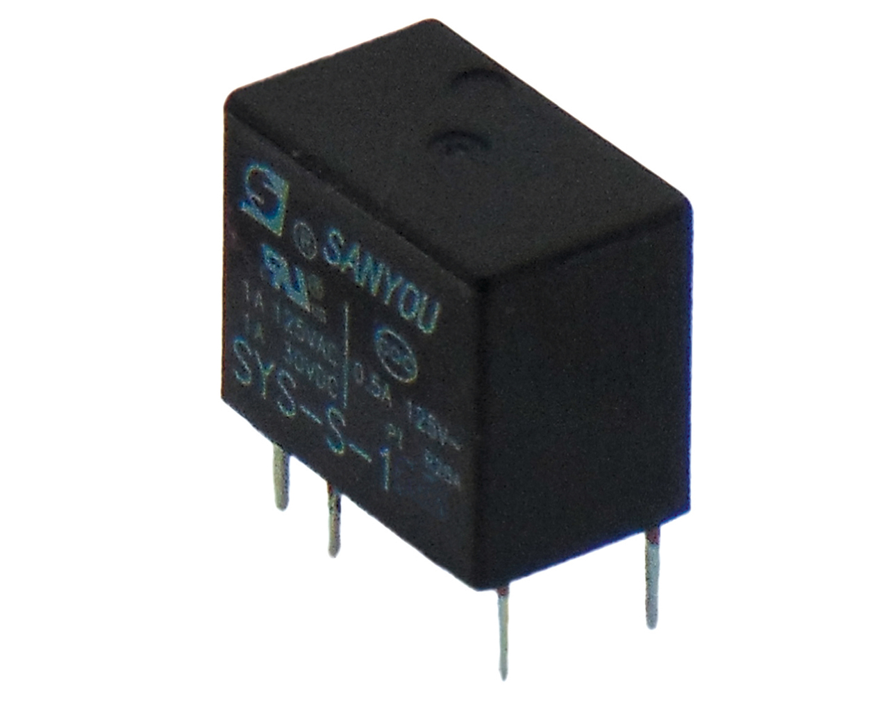 RELAY SUBMINIATURE 1P 24V DC 1A SYS-S-124L G/SAN 3 RELAY SUBMINIATURE 1P 24V DC 1A SYS-S-124L G/SAN