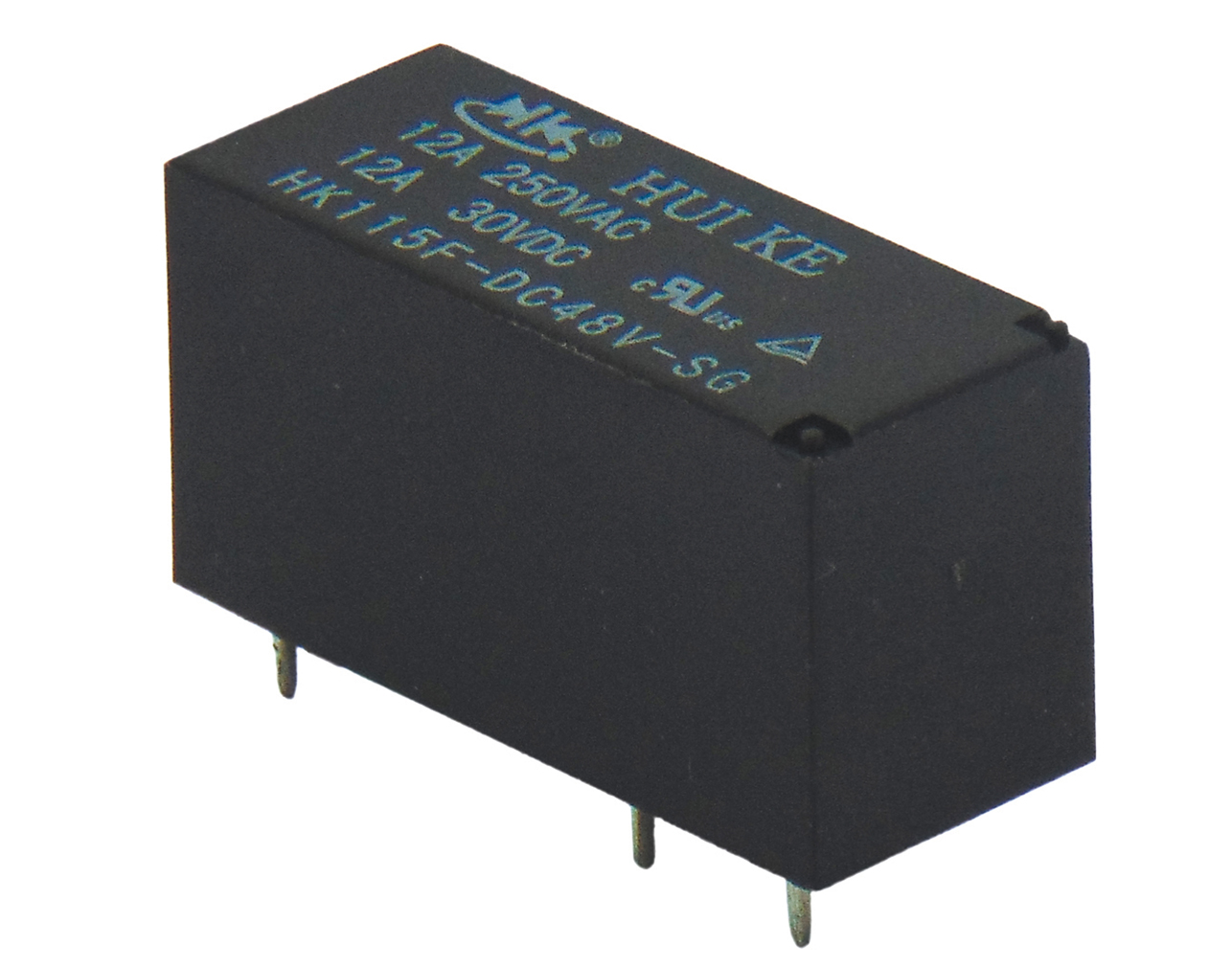 RELAY MINI 1P 48V DC 12A HK115F HUI 3 RELAY MINI 1P 48V DC 12A HK115F HUI