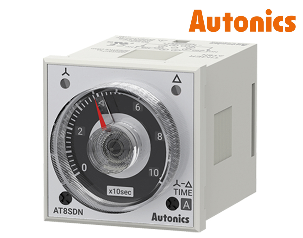 ΧΡΟΝΙΚΟ RELAY ΠΙΝΑΚΟΣ 8P ΑΣΤΕΡΑ-ΤΡΙΓΩΝΟΥ 2NO 48X48 100-240VAC AT8SDN AUTONICS