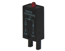 LED MODULE ΚΟΚΚΙΝΟ 110-230VAC ΒΑΣΗΣ RELAY RT624B/626B/702B/704B AMB-L RGN