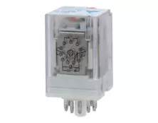 RELAY ΤΥΠΟΥ ΛΥΧΝΙΑΣ 11P 12V DC ΜΕ LED RCP RGN
