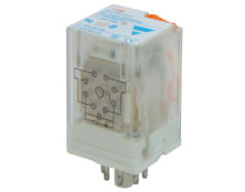 RELAY ΤΥΠΟΥ ΛΥΧΝΙΑΣ 8P 12V AC ΜΕ LED RCP RGN