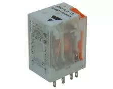 RELAY ΜΕΣΑΙΟ 2P 24V AC SOLDER ΜΕ LED RMI RGN