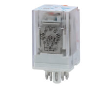 RELAY ΤΥΠΟΥ ΛΥΧΝΙΑΣ 11P 12V AC ΜΕ LED RCP RGN 1