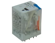 RELAY ΜΕΣΑΙΟ 4P 24V DC SOLDER ΜΕ LED RMI RGN