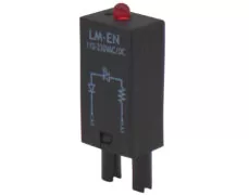 LED MODULE ΚΟΚΚΙΝΟ 110-230VAC/DC ΒΑΣΗΣ RELAY ES15/35/50, CSR, CST LM-EN CYO 1