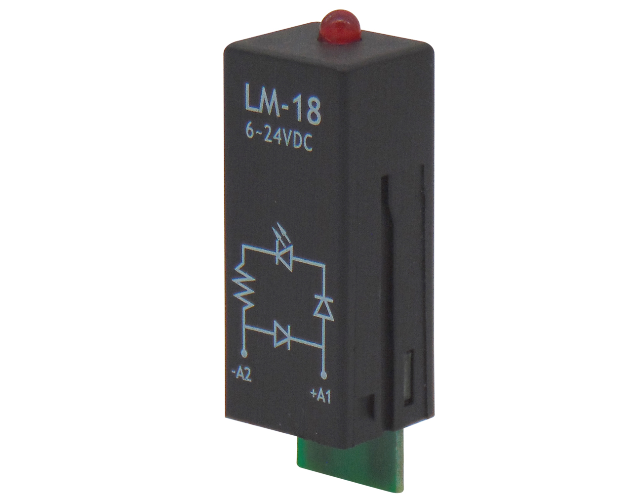 LED MODULE ΚΟΚΚΙΝΟ 6-24VDC ΜΕ ΔΙΟΔΟ (A1+A2-)ΒΑΣΗΣ RELAY PT78720/730/740 & RT78724/726 LM-18 CYO 3 LED MODULE ΚΟΚΚΙΝΟ 6-24VDC ΜΕ ΔΙΟΔΟ (A1+A2-)ΒΑΣΗΣ RELAY PT78720/730/740 & RT78724/726 LM-18 CYO
