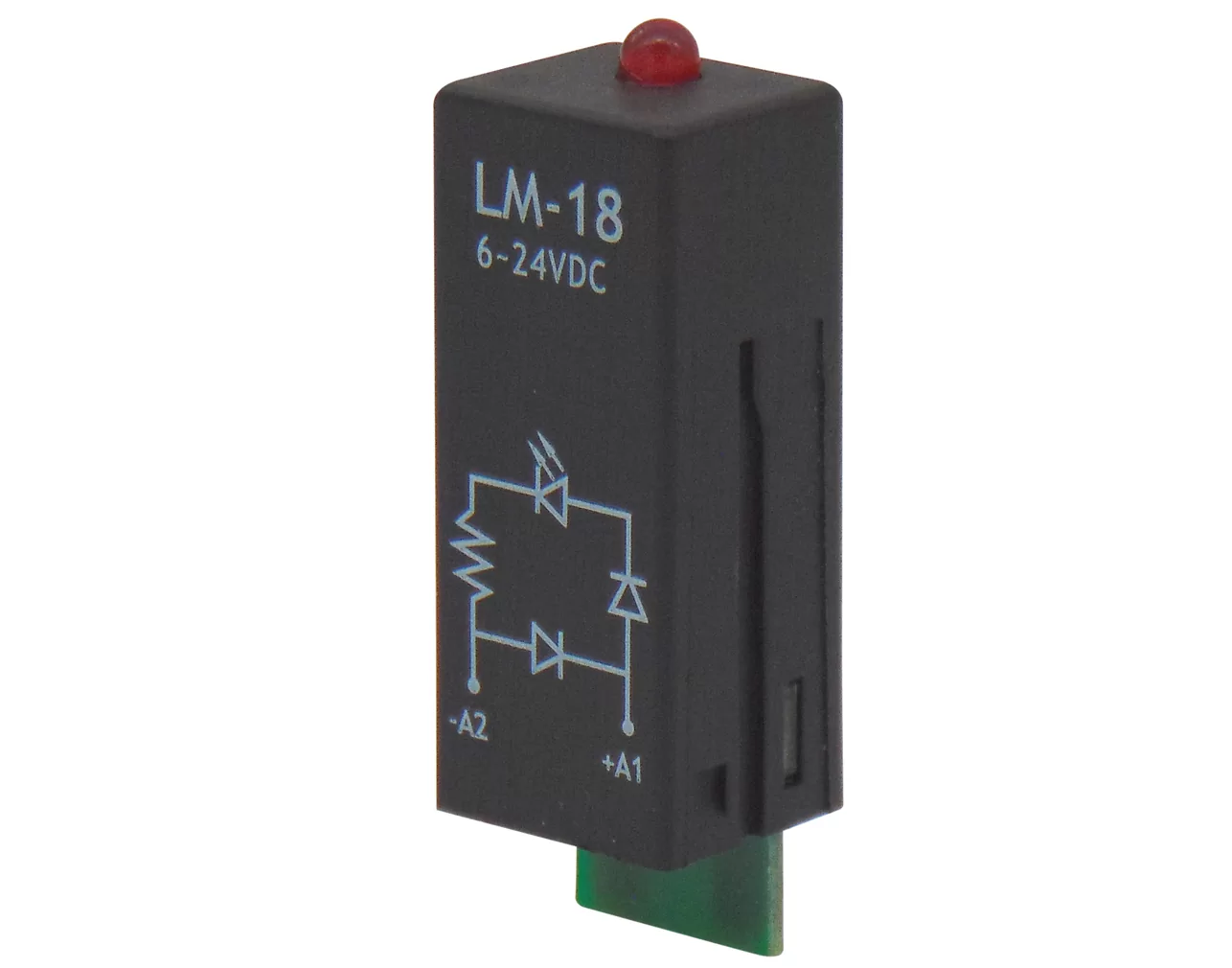 LED MODULE ΚΟΚΚΙΝΟ 6-24VDC ΜΕ ΔΙΟΔΟ (A1+A2-)ΒΑΣΗΣ RELAY PT78720/730/740 & RT78724/726 LM-18 CYO 3 LED MODULE ΚΟΚΚΙΝΟ 6-24VDC ΜΕ ΔΙΟΔΟ (A1+A2-)ΒΑΣΗΣ RELAY PT78720/730/740 & RT78724/726 LM-18 CYO