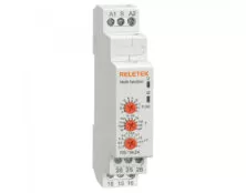 ΧΡΟΝΙΚΟ RELAY ΡΑΓΑΣ 10 ΛΕΙΤΟΥΡΓΙΩΝ 2C/O 12-240VAC/DC RS-TM24 RELETEK