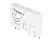RELAY SLIM 1P 12V DC 6A 1C/O AS41F RGN