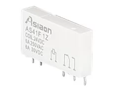 RELAY SLIM 1P 12V DC 6A 1C/O AS41F RGN 1 RELAY SLIM 1P 12V DC 6A 1C/O AS41F RGN