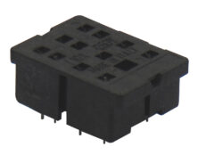 ΒΑΣΗ PCB 2P ΓΙΑ RELAY ΜΕΣΑΙΟ ΜΑΥΡΗ PT78602 TYC