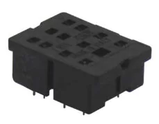 ΒΑΣΗ PCB 2P ΓΙΑ RELAY ΜΕΣΑΙΟ ΜΑΥΡΗ PT78602 TYC