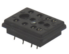 ΒΑΣΗ PCB 2P ΓΙΑ RELAY ΜΕΣΑΙΟ ΜΑΥΡΗ LY2-PY08A RGN