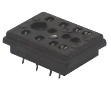ΒΑΣΗ PCB 2P ΓΙΑ RELAY ΜΕΣΑΙΟ ΜΑΥΡΗ LY2-PY08A RGN