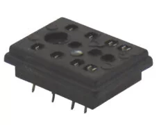 ΒΑΣΗ PCB 2P ΓΙΑ RELAY ΜΕΣΑΙΟ ΜΑΥΡΗ LY2-PY08A RGN
