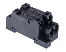 ΒΑΣΗ ΡΑΓΑΣ 2P ΓΙΑ RELAY ΜΕΣΑΙΟ JQX-13 ΜΑΥΡΗ PTF08A-E DQN