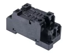 ΒΑΣΗ ΡΑΓΑΣ 2P ΓΙΑ RELAY ΜΕΣΑΙΟ JQX-13 ΜΑΥΡΗ PTF08A-E DQN