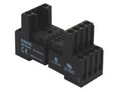 ΒΑΣΗ ΡΑΓΑΣ 4P ΓΙΑ RELAY ΜΕΣΑΙΟ ΜΑΥΡΗ ES15/4N ERSCE 1