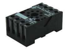 ΒΑΣΗ ΡΑΓΑΣ 8P ΓΙΑ RELAY ΤΥΠΟΥ ΛΥΧΝΙΑΣ ΜΑΥΡΗ MT78755 TYC