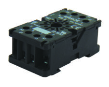 ΒΑΣΗ ΡΑΓΑΣ 8P ΓΙΑ RELAY ΤΥΠΟΥ ΛΥΧΝΙΑΣ ΜΑΥΡΗ ES-8 ERSCE 1