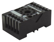 ΒΑΣΗ ΡΑΓΑΣ 11P ΓΙΑ RELAY ΤΥΠΟΥ ΛΥΧΝΙΑΣ ΜΑΥΡΗ MT78750 TYC 1