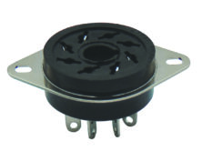 ΒΑΣΗ ΒΙΔΩΤΗ 8P ΓΙΑ RELAY ΤΥΠΟΥ ΛΥΧΝΙΑΣ ΜΑΥΡΗ MT78612 TYC