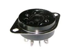 ΒΑΣΗ ΒΙΔΩΤΗ 8P ΓΙΑ RELAY ΤΥΠΟΥ ΛΥΧΝΙΑΣ ΜΑΥΡΗ PL-8 ALN