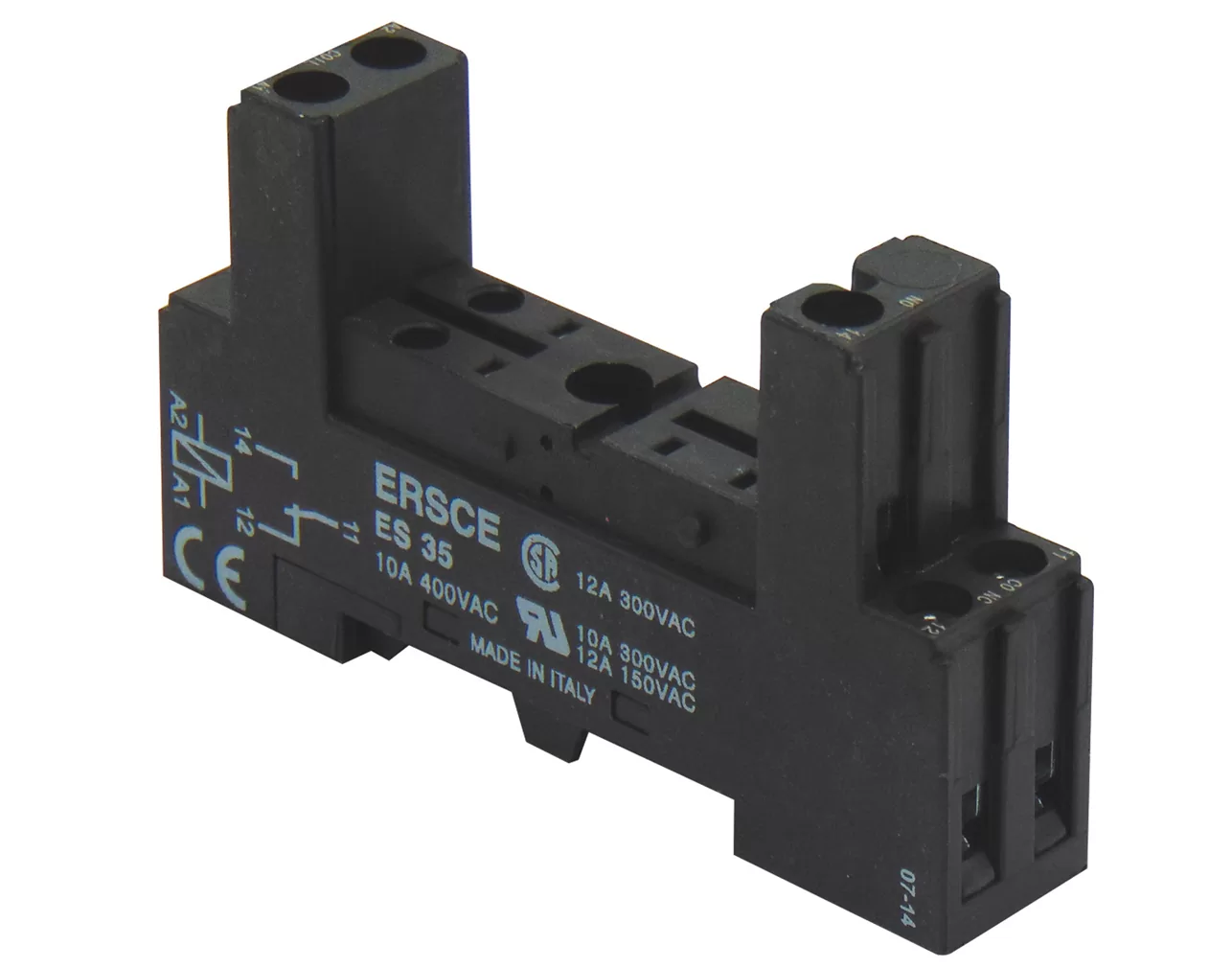 ΒΑΣΗ ΡΑΓΑΣ 1P ΓΙΑ RELAY MINI ΜΑΥΡΗ ES35 ERSCE 3 ΒΑΣΗ ΡΑΓΑΣ 1P ΓΙΑ RELAY MINI ΜΑΥΡΗ ES35 ERSCE
