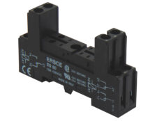 ΒΑΣΗ ΡΑΓΑΣ 2P ΓΙΑ RELAY MINI ΜΑΥΡΗ ES50 ERSCE