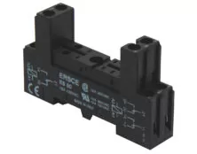 ΒΑΣΗ ΡΑΓΑΣ 2P ΓΙΑ RELAY MINI ΜΑΥΡΗ ES50 ERSCE