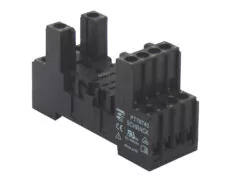 ΒΑΣΗ ΡΑΓΑΣ 4P ΓΙΑ RELAY ΜΕΣΑΙΟ ΜΑΥΡΗ PT78740 TYC 1