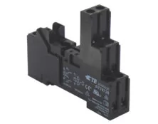 ΒΑΣΗ ΡΑΓΑΣ 2P ΓΙΑ RELAY MINI ΜΑΥΡΗ RT78726 TYC