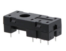 ΒΑΣΗ PCB 2P ΓΙΑ RELAY MINI ΜΑΥΡΗ CSR-P50 (14F-2Z-A1-ZD) CYO