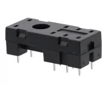 ΒΑΣΗ PCB 2P ΓΙΑ RELAY MINI ΜΑΥΡΗ CSR-P50 (14F-2Z-A1-ZD) CYO