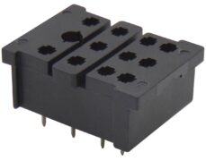 ΒΑΣΗ PCB 3P ΓΙΑ RELAY ΜΕΣΑΙΟ ΜΑΥΡΗ CST-P11 CYO 1