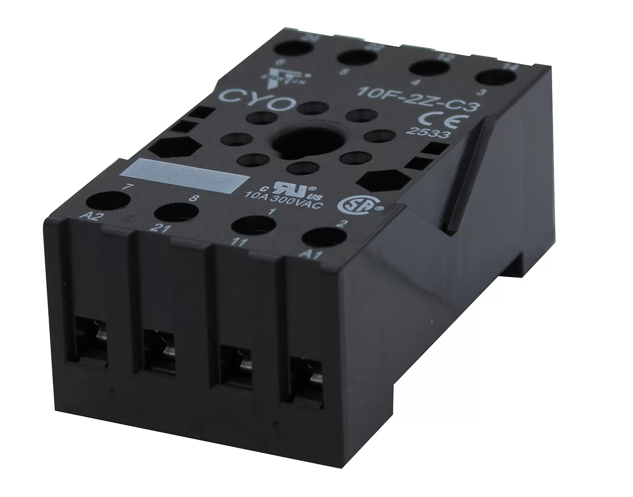 ΒΑΣΗ ΡΑΓΑΣ 8P ΓΙΑ RELAY ΤΥΠΟΥ ΛΥΧΝΙΑΣ ΜΑΥΡΗ CSM-S08F1 (FM) (10F-2Z-C3) CYO 3 ΒΑΣΗ ΡΑΓΑΣ 8P ΓΙΑ RELAY ΤΥΠΟΥ ΛΥΧΝΙΑΣ ΜΑΥΡΗ CSM-S08F1 (FM) (10F-2Z-C3) CYO