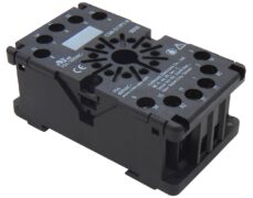 ΒΑΣΗ ΡΑΓΑΣ 11P ΓΙΑ RELAY ΤΥΠΟΥ ΛΥΧΝΙΑΣ ΜΑΥΡΗ CSM-S11F1-H (ER) CYO 1