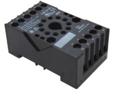 ΒΑΣΗ ΡΑΓΑΣ 11P ΓΙΑ RELAY ΤΥΠΟΥ ΛΥΧΝΙΑΣ ΜΑΥΡΗ CSM-S11F1 (FM) CYO 1