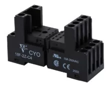 ΒΑΣΗ ΡΑΓΑΣ 2P ΓΙΑ RELAY ΜΕΣΑΙΟ ΜΑΥΡΗ CST-S08F2 (18F-2Z-C4) CYO