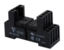 ΒΑΣΗ ΡΑΓΑΣ 4P ΓΙΑ RELAY ΜΕΣΑΙΟ ΜΑΥΡΗ CST-S14F2 (18F-4Z-C4) CYO